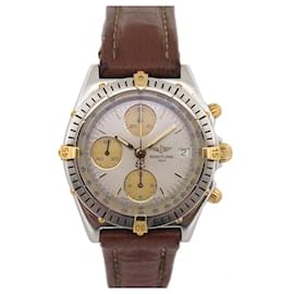 Breitling-VINTAGE MONTRE BREITLING CHRONOMAT B13048 AUTOMATIQUE 40 MM CHRONOGRAPHE-Argenté