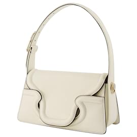 Valentino Garavani-Sculpture Small Handbag - Valentino Garavani - Ivory - Leather-White