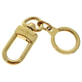 Louis Vuitton-LOUIS VUITTON Anneau Cles Key Holder Metal Gold Tone LV Auth 44529-Other