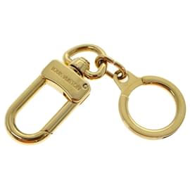 Louis Vuitton-LOUIS VUITTON Anneau Cles porta-chaves metal dourado LV Auth 44529-Outro