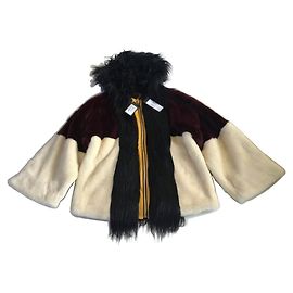 *** Pelliccia Dolce & Gabbana Nero Bianco Altro