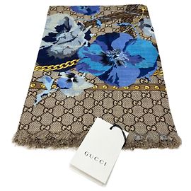 Gucci Cachecol Pheonies Multicor