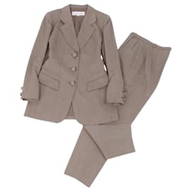 Christian Dior-***Christian Dior Pantsuit-Brown,Beige