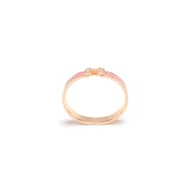 Hermès-Clic H Bracelet-Pink