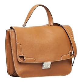 Cartier-Leather Business Bag-Brown