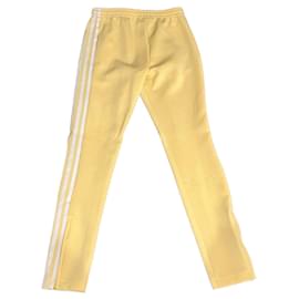 Adidas-calça, leggings-Amarelo