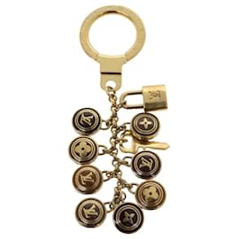 Louis Vuitton-LOUIS VUITTON Monogram Porte Cles Pastille Charm Gold Tone M65387 LV Auth th3719-Other