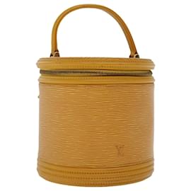 Louis Vuitton-LOUIS VUITTON Epi Cannes Hand Bag Yellow M48039 LV Auth 44942-Yellow