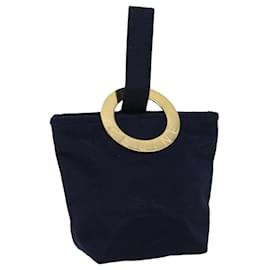 Céline-CELINE Pochette Nylon Navy Auth 44762-Blu navy