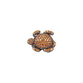 Autre Marque Begum Khan Mini Torte Pin Orange