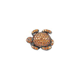 Autre Marque Begüm Khan Mini Turte Pin Orange