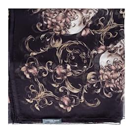 Alexander Mcqueen-Alexander McQueen Floral Skull Print Scarf-Multiple colors