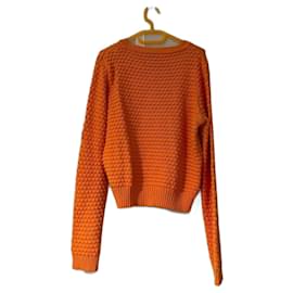 Topshop-Strickwaren-Orange