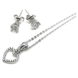 * Conjunto de colar e brincos MICHAEL KORS Prata