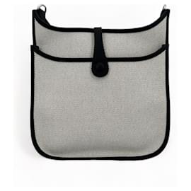 Hermès-Hermès Evelyne bag 29cm-Black,Grey