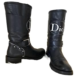 Christian Dior-Dior boots-Black