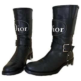 Christian Dior-Dior boots-Black