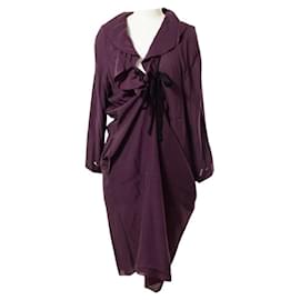 Marni-***Marni Mid-Length Dress-Purple