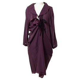 ***Vestido de comprimento médio Marni Roxo
