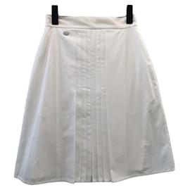 Chanel-***Chanel Classic Hole skirt-White