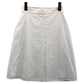 Chanel-***Chanel Classic Hole skirt-White