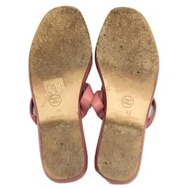 Chanel-***Chanel Leather Sandals-Pink