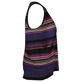 Missoni-Missoni Sleeveless Top in Multicolor Rayon-Purple