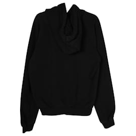 Céline-Sudadera con capucha Celine Invitation Logo en algodón negro-Negro