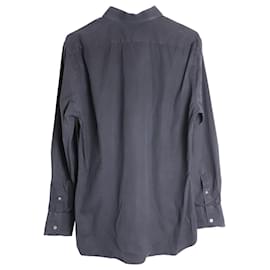 Tom Ford-Camisa clássica de botões Tom Ford em algodão preto-Preto
