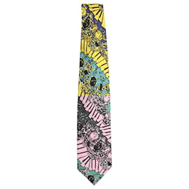 Missoni-Missoni Printed Tie in Multicolor Silk-Other,Python print