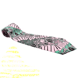 Missoni-Missoni Printed Tie in Multicolor Silk-Other,Python print