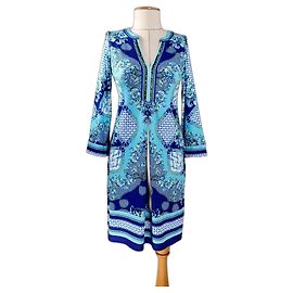 Vestido Hale Bob Multicor Poliéster Elastano S Multicor