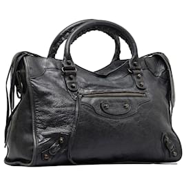 Balenciaga-Balenciaga Black Motocross Classic City-Black