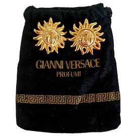 Orecchini - Clip - Sole - Versace - Oro - D'oro