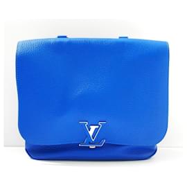 Louis Vuitton-Louis Vuitton Volta Top Handle Bag-Blue
