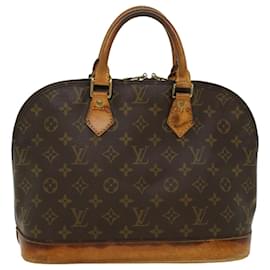 Louis Vuitton-LOUIS VUITTON Monogram Alma Hand Bag M51130 LV Auth 44854-Monogram