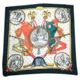 Hermès Pañuelos Hermes NAPOLEON By Ledoux Blanco