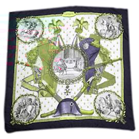 Hermès-Hermes scarves NAPOLEON By Ledoux-White