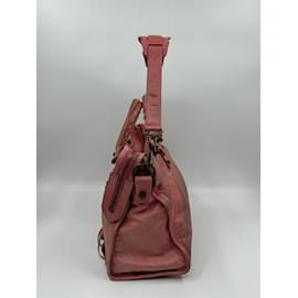 Balenciaga-Pink Leather Balenciaga City-Pink
