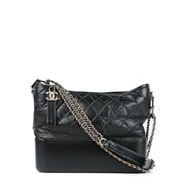 Chanel-CHANEL Borse T.  Leather-Nero