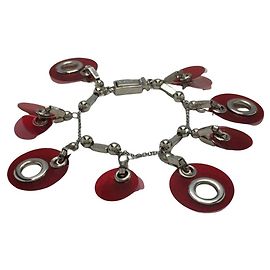 ***Prada Pailettes Sequin Charm Bracelet Multiple colors