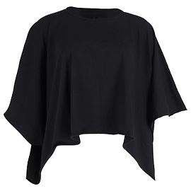 Rick Owens DRKSHDW Minerva T-shirt maniche Dolman in cotone nero Nero