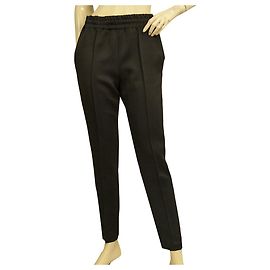 Isabel Marant Etoile Black Sweatpants Sport Lounge Trousers Pants size 36 Black