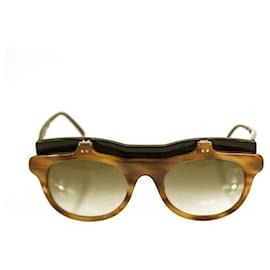 Marni-Marni MA116S Brown Black Lift Up Frame Sunglasses-Brown