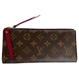 Louis Vuitton-Portefeuille long Adele-Marron