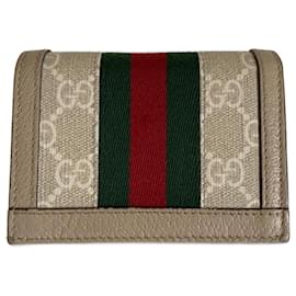 Gucci-Portefeuille Ophidia GG-Beige