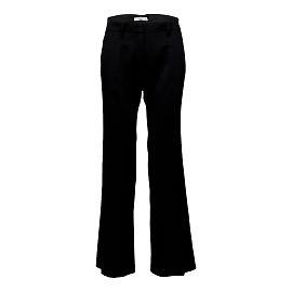 Prada Satinhose Schwarz Schwarz