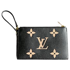 Louis Vuitton-Neverfull clutch bag-Black