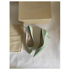 Sophia webster-Heels-White,Light green