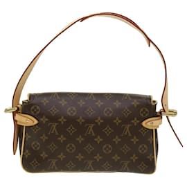 Louis Vuitton-LOUIS VUITTON Monogram Hudson PM Shoulder Bag M40027 LV Auth ki3036-Monogram